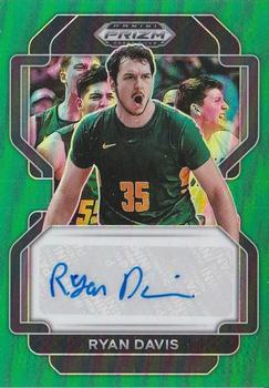 2022 Panini Prizm Draft Picks - Draft Picks Autographs Prizms Green #DP-RDA Ryan Davis Front