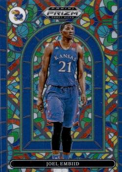 2022 Panini Prizm Draft Picks - Stained Glass #SG-JE Joel Embiid Front