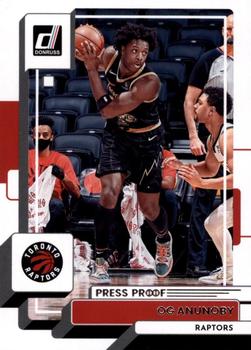 2022-23 Donruss - Silver Press Proof #26 OG Anunoby Front