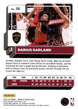 2022-23 Donruss - Silver Press Proof #35 Darius Garland Back