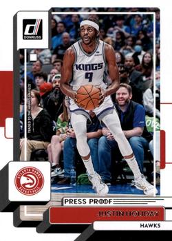 2022-23 Donruss - Silver Press Proof #62 Justin Holiday Front