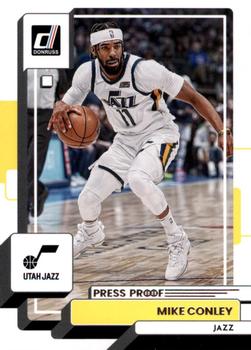 2022-23 Donruss - Silver Press Proof #112 Mike Conley Front