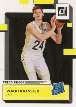 2022-23 Donruss - Silver Press Proof #222 Walker Kessler Front