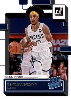 2022-23 Donruss - Silver Press Proof #247 Kendall Brown Front