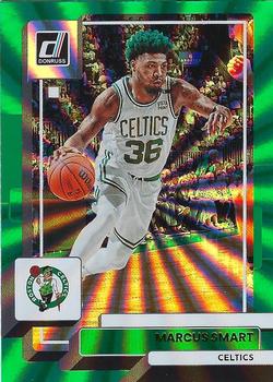 2022-23 Donruss - Holo Laser Green #5 Marcus Smart Front