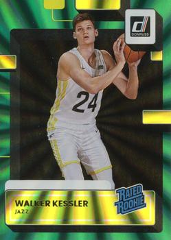 2022-23 Donruss - Holo Laser Green #222 Walker Kessler Front