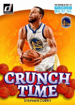 2022-23 Donruss - Crunch Time #4 Stephen Curry Front