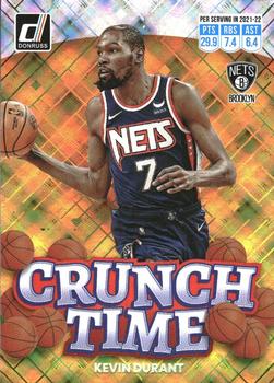 2022-23 Donruss - Crunch Time Diamond #8 Kevin Durant Front