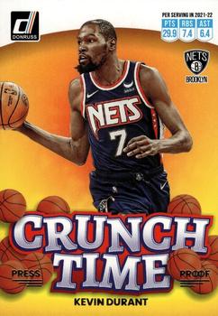 2022-23 Donruss - Crunch Time Press Proof #8 Kevin Durant Front