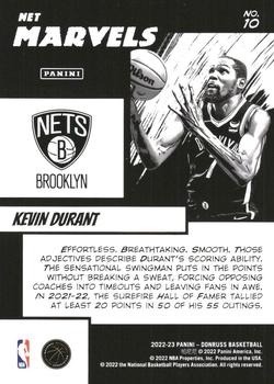 2022-23 Donruss - Net Marvels #10 Kevin Durant Back