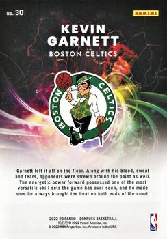 2022-23 Donruss - Night Moves #30 Kevin Garnett Back