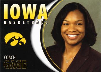 2007-08 Iowa Hawkeyes Women #NNO Shannon Gage Front