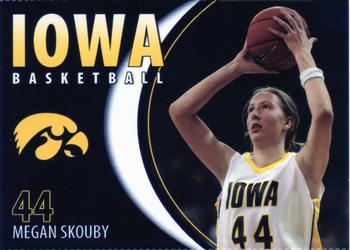 2007-08 Iowa Hawkeyes Women #NNO Megan Skouby Front