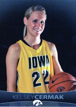 2010-11 Iowa Hawkeyes Women #NNO Kelsey Cermak Front