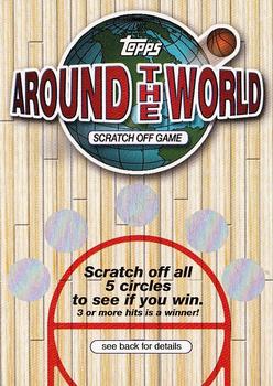 2002-03 Topps - Around the World Scratch Off Game #NNO Around the World Scratch Off Game Front