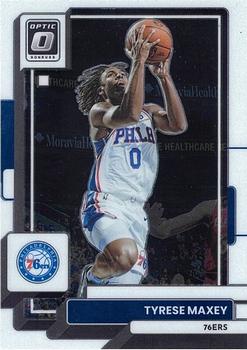 2022-23 Donruss Optic #26 Tyrese Maxey Front