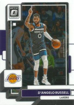 2022-23 Donruss Optic #57 D'Angelo Russell Front