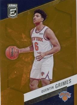 2022-23 Donruss Elite - Orange #1 Quentin Grimes Front