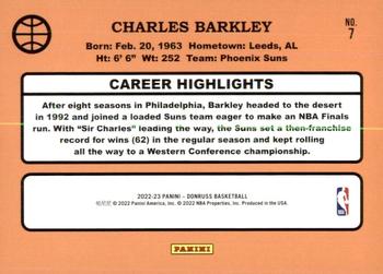 2022-23 Donruss - Retro Series #7 Charles Barkley Back