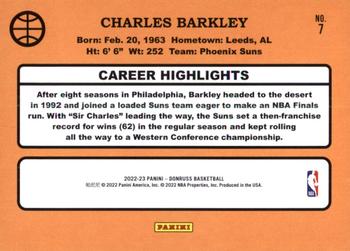2022-23 Donruss - Retro Series Press Proof #7 Charles Barkley Back