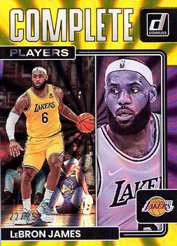 2022-23 Donruss - Complete Players Yellow #1 LeBron James Front