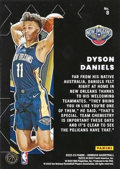 2022-23 Donruss - Great X-Pectations #8 Dyson Daniels Back