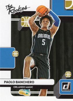 2022-23 Donruss - The Rookies #1 Paolo Banchero Front