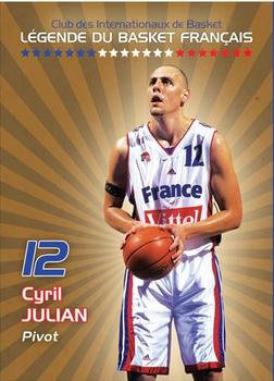 2023 Amicale des Internationaux de Basket Légendes du Basket Français: Série 9 #NNO Cyril Julian Front