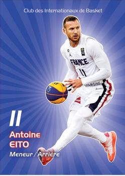 2023 Amicale des Internationaux de Basket Légendes du Basket Français: Série 9 #NNO Antoine Eito Front