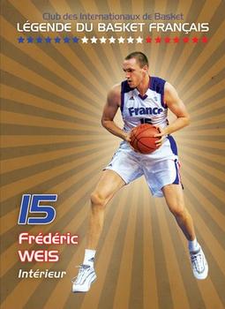2023 Amicale des Internationaux de Basket Légendes du Basket Français: Série 9 #NNO Frédéric Weis Front