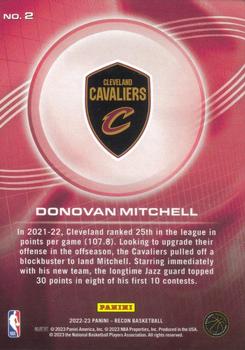 2022-23 Panini Recon #2 Donovan Mitchell Back
