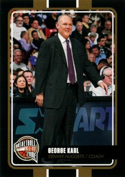2022 Panini Basketball Hall of Fame #NNO George Karl Front