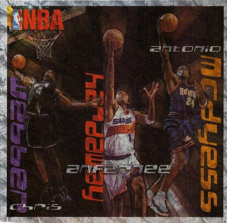 2001 Cleo NBA Valentines #NNO Chris Webber / Anfernee Hardaway / Antonio McDyess Front