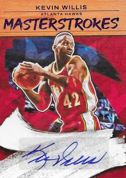2022-23 Panini Court Kings - Masterstrokes Violet #MS-KWH Kevin Willis Front
