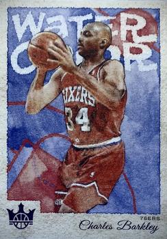 2022-23 Panini Court Kings - Water Color Violet #13 Charles Barkley Front
