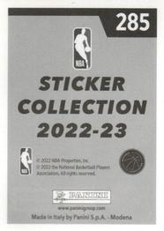 2022-23 Panini NBA Sticker & Card Collection (European Edition) #285 Kristaps Porzingis Back
