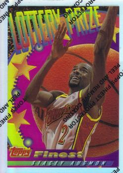 1994-95 Finest - Lottery Prize Refractors Test #LP14 Stacey Augmon Front