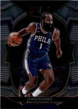 2022-23 Panini Select #25 James Harden Front