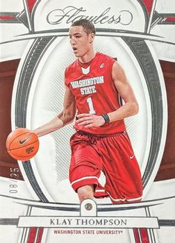 2022 Panini Flawless Collegiate #55 Klay Thompson Front