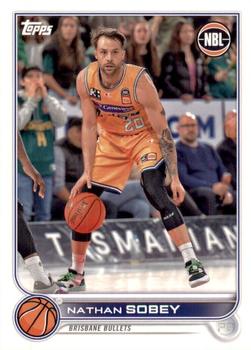 2022-23 Topps NBL #19 Nathan Sobey Front