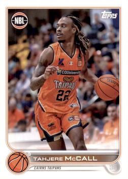 2022-23 Topps NBL #28 Tahjere McCall Front