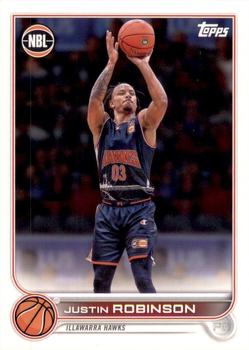 2022-23 Topps NBL #39 Justin Robinson Front