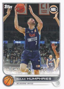 2022-23 Topps NBL #44 Isaac Humphries Front
