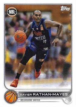 2022-23 Topps NBL #50 Xavier Rathan-Mayes Front
