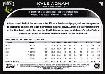 2022-23 Topps NBL #70 Kyle Adnam Back