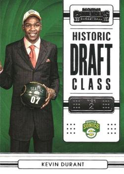 2022-23 Panini Contenders - Historic Draft Class Contenders #21 Kevin Durant Front