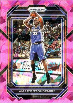 2022-23 Panini Prizm - Prizms Pink Ice #287 Amar'e Stoudemire Front