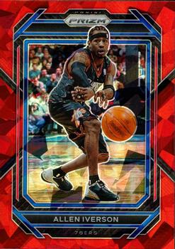 2022-23 Panini Prizm - Prizms Red Ice #281 Allen Iverson Front