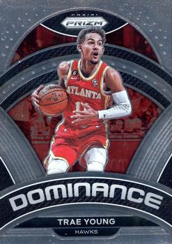 2022-23 Panini Prizm - Dominance #19 Trae Young Front