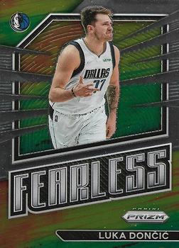 2022-23 Panini Prizm - Fearless #13 Luka Doncic Front